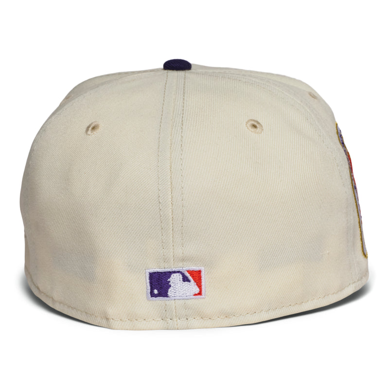 Baltimore Orioles Creme and Purple 30Th Anniversary