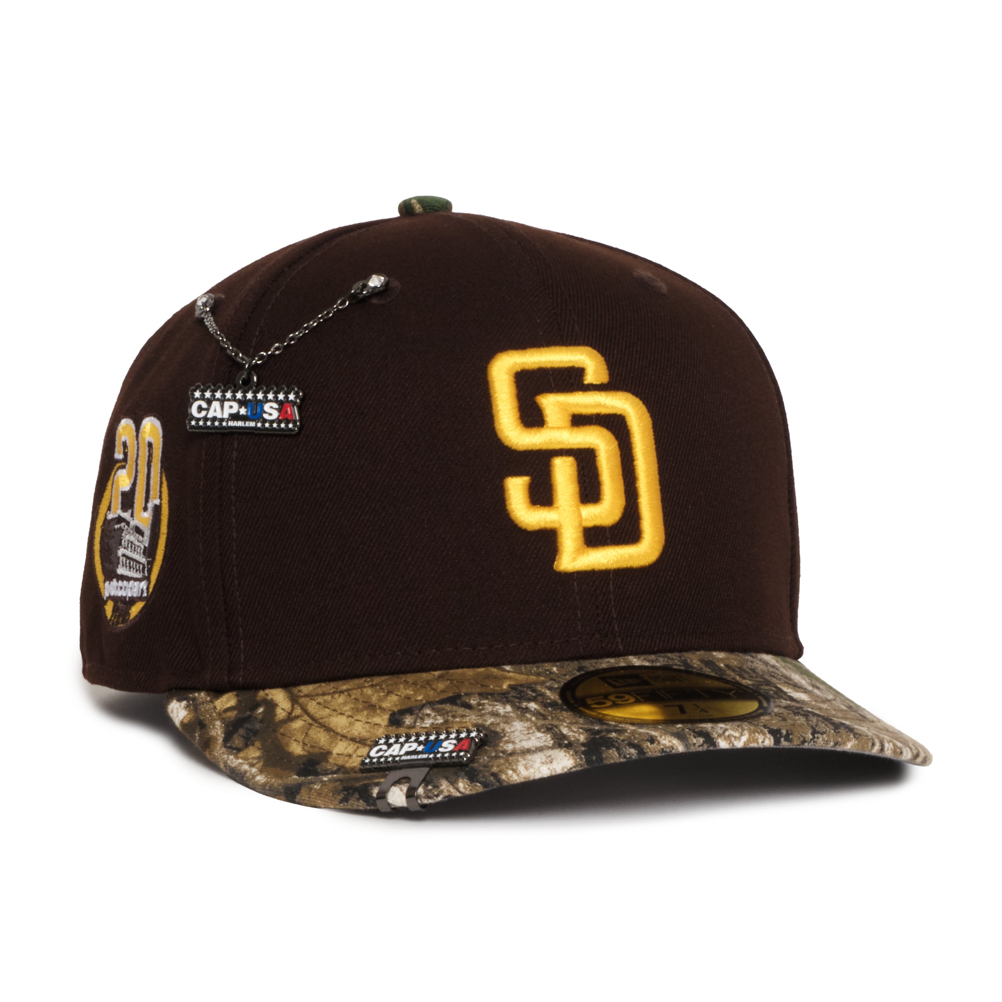 San Diego Padres Dark Brown and Real Tree 20Th Anniversary