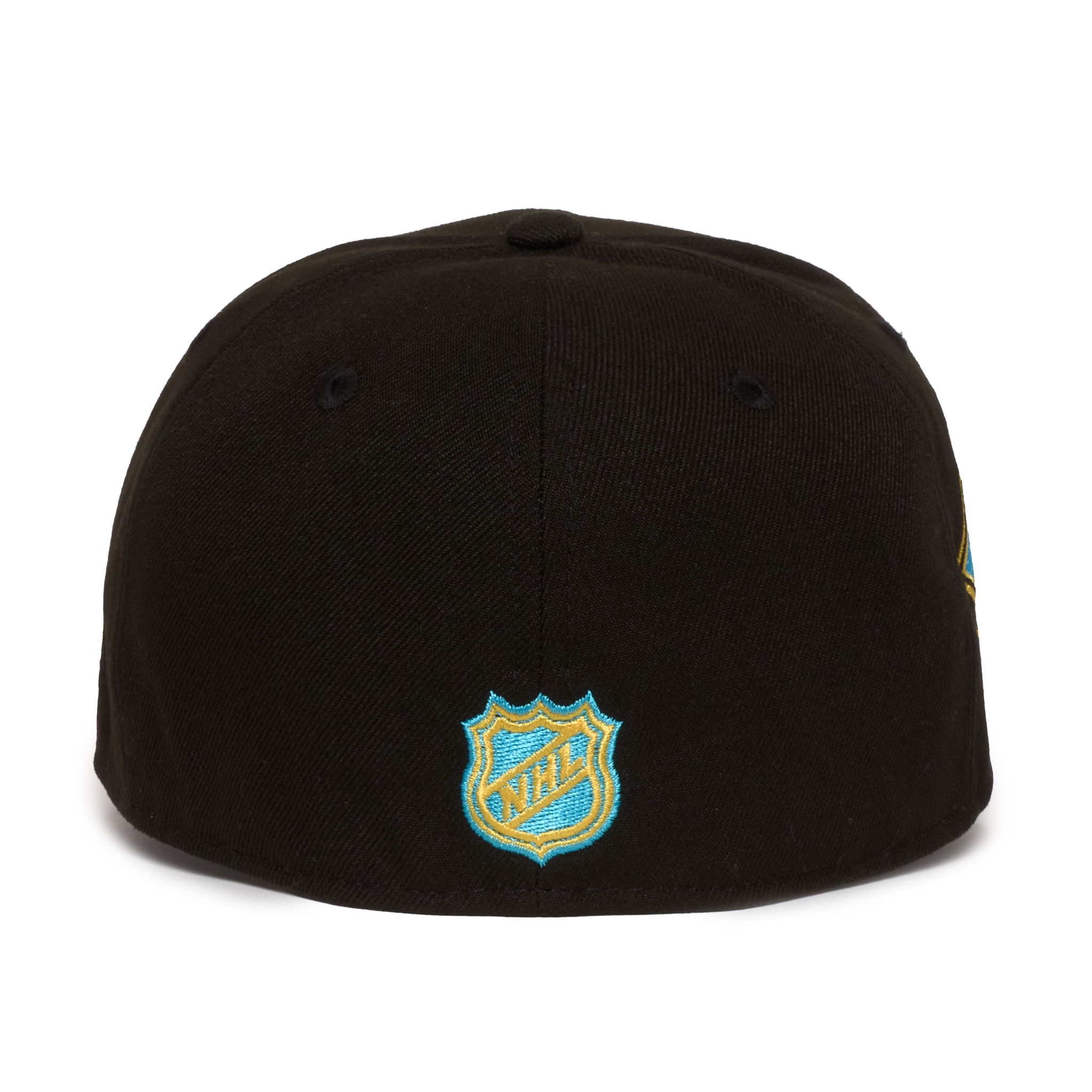 San Jose Sharks All Black SJ Logo 25 Years