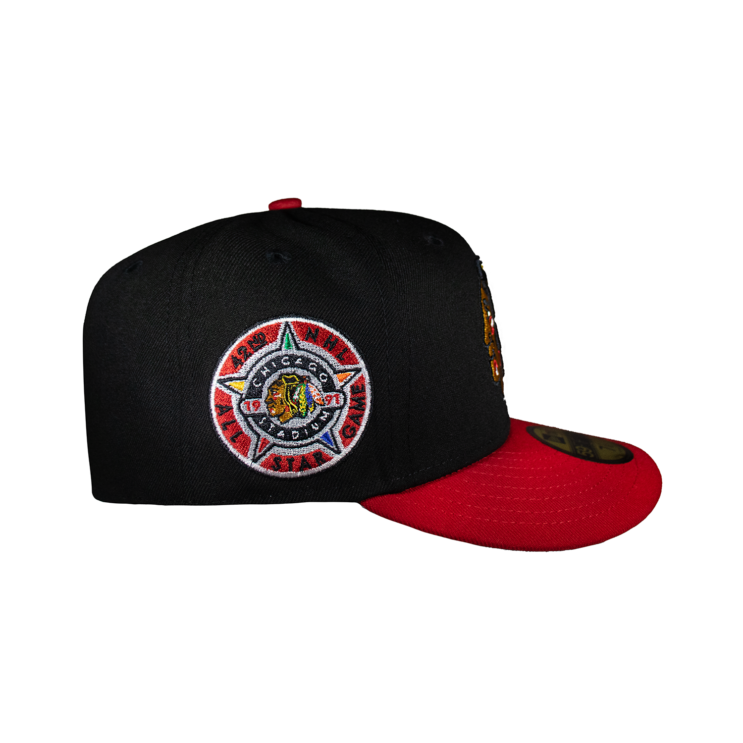 Chicago Black Hawks Black and Red 42nd ASG