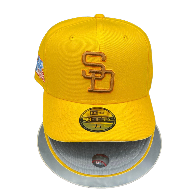 SAN DIEGO PADRES AGOLD YELLOW GREY UV 84