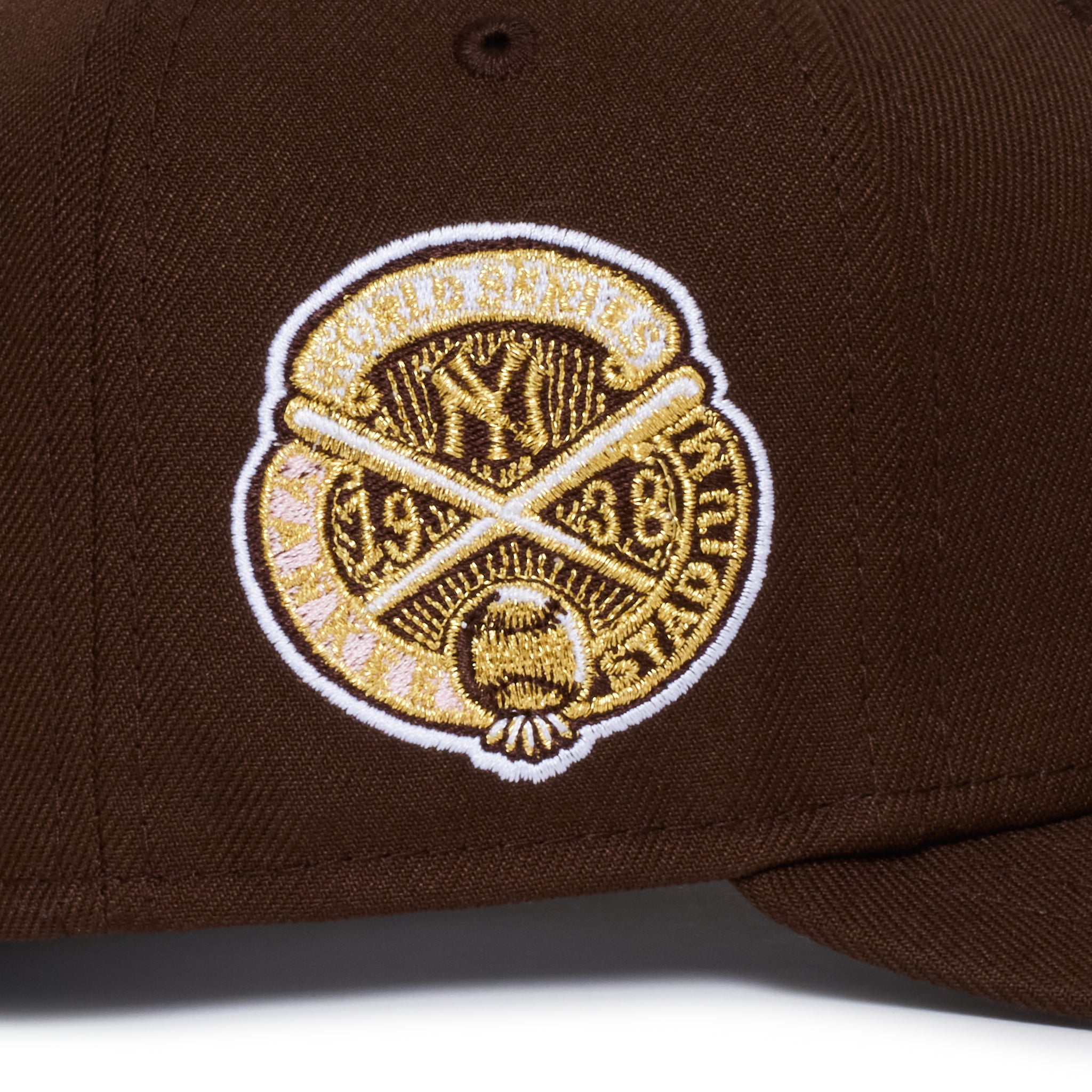 New York Yankees Brown Pink Heart 1938 World Series