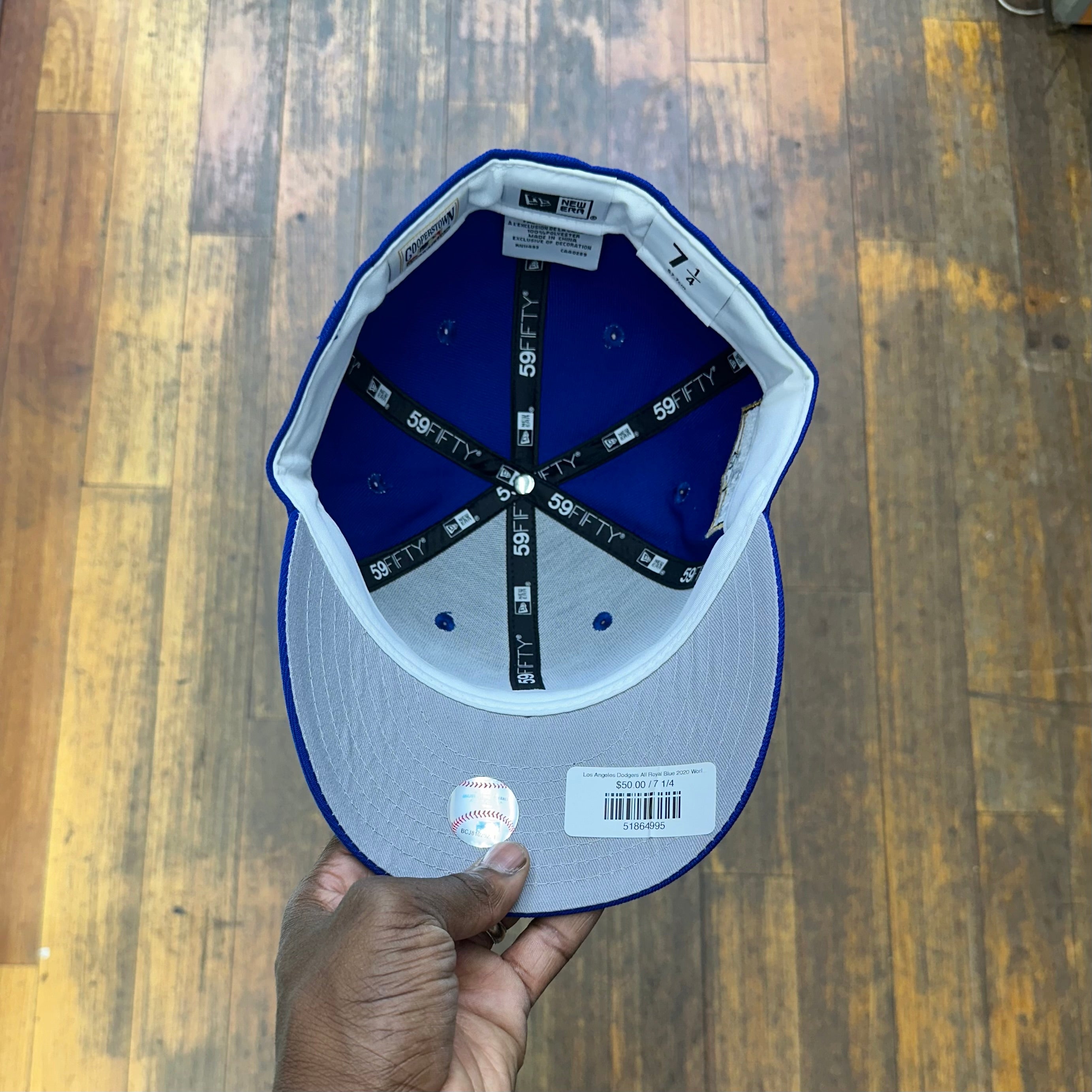 Los Angeles Dodgers All Royal Blue 2020 World Series