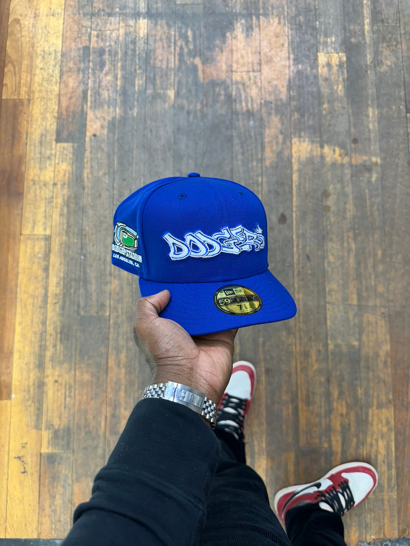 Los Angeles Dodgers Royal Blue Graffiti Logo Stadium Patch