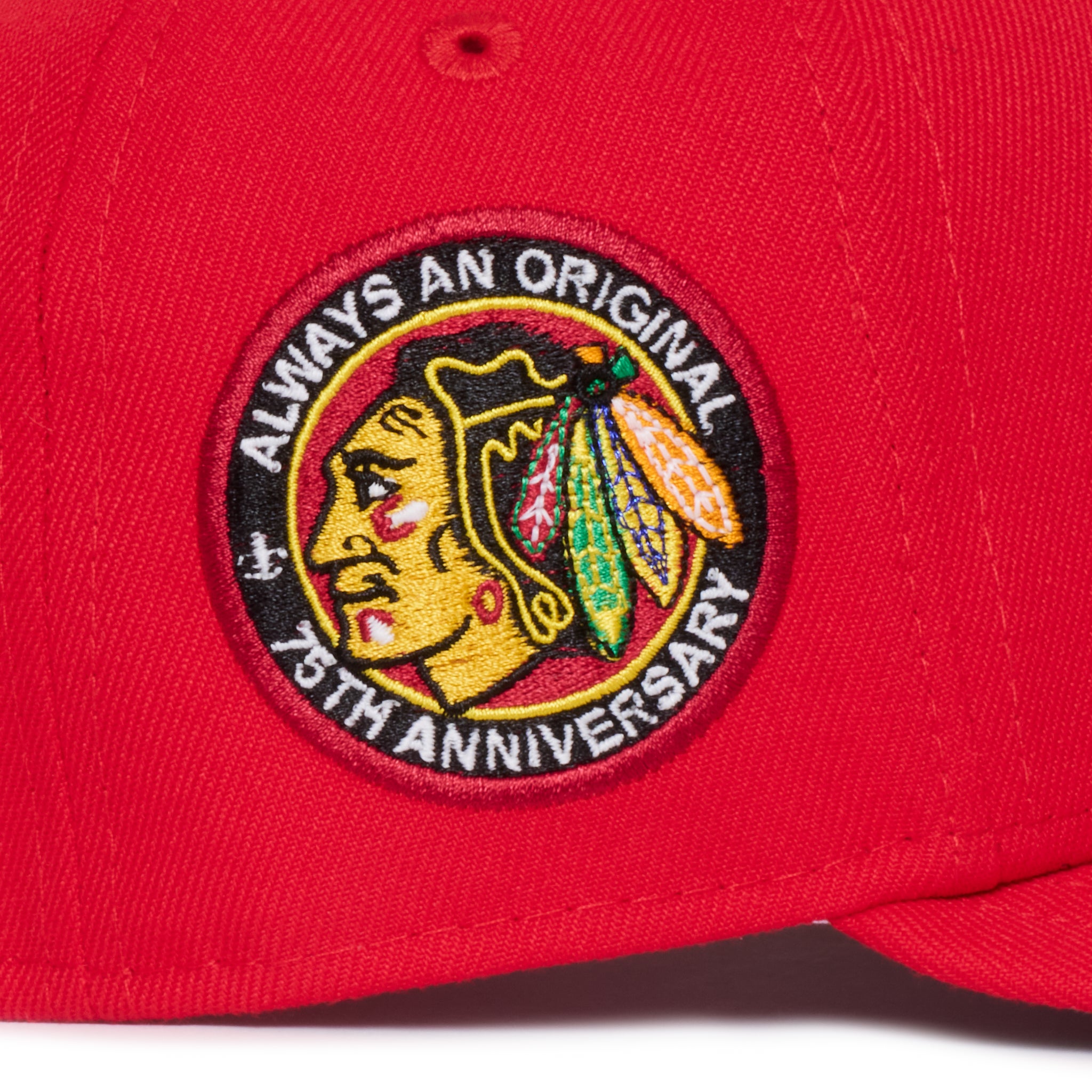 Chicago Black Hawks All Red 75th Anniversary