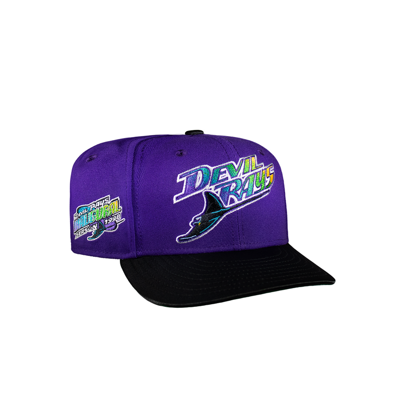 Tampa Bay Rays Purple and Satin Black ING