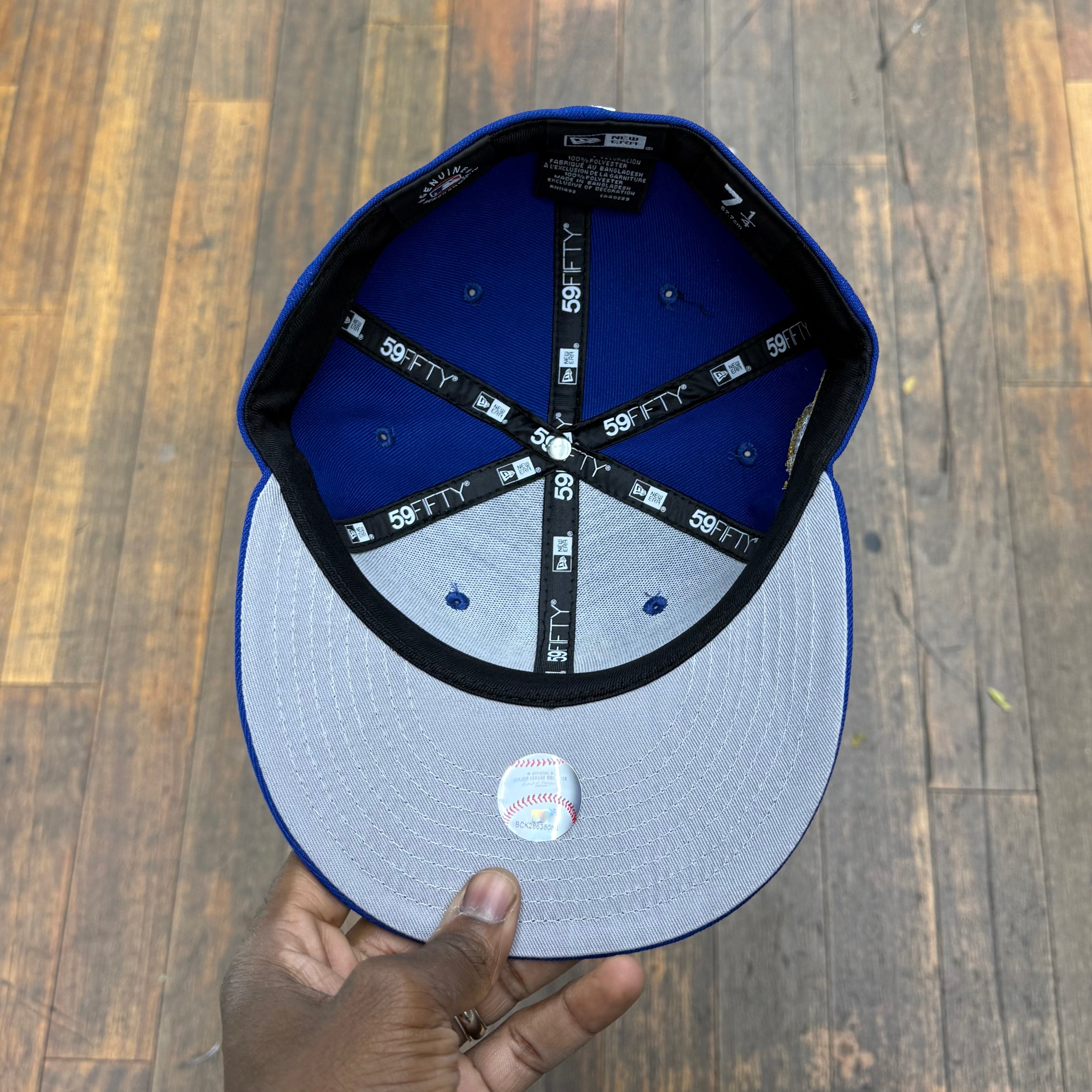 Los Angeles Dodgers Flames Logo Royal Blue 2024 World Series