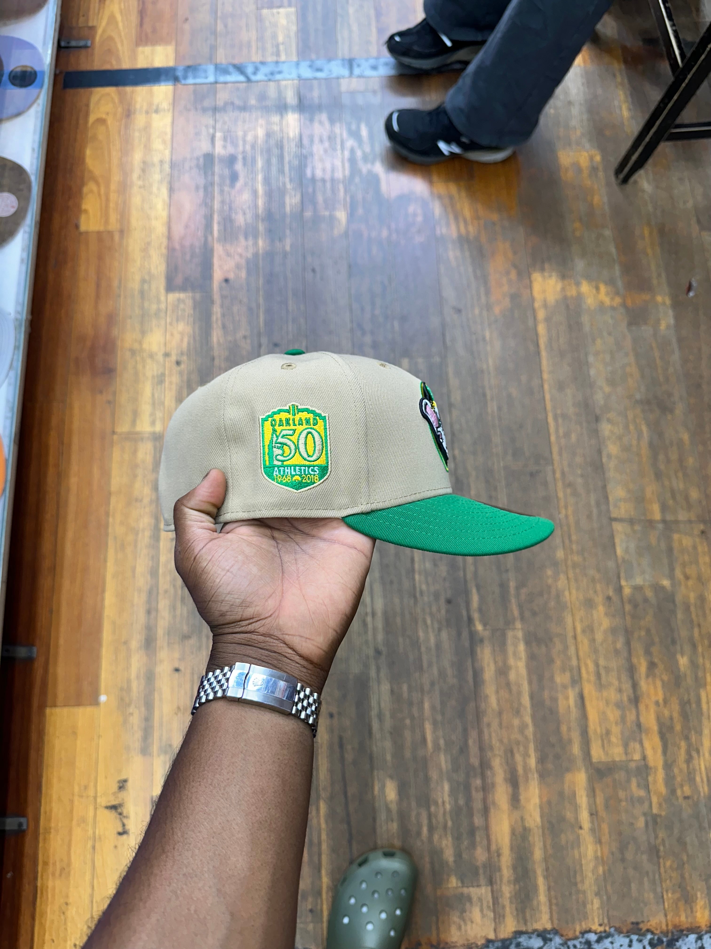 Oakland Athletics Camel and Green Mascot 50Th