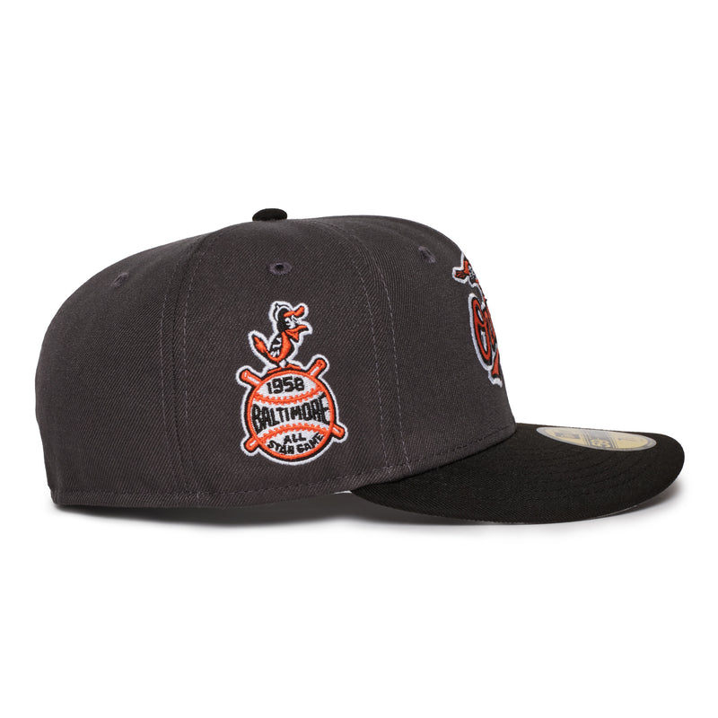 Baltimore Orioles Charcoal Grey And Black 1958 All Star Game