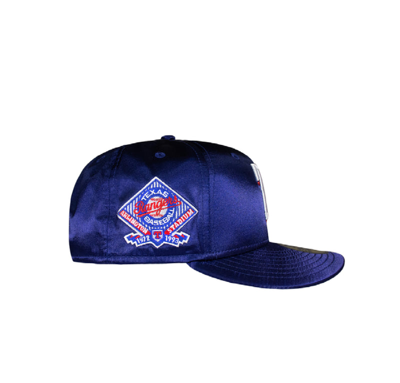 Texas Rangers Dark Royal Satin Arlington Stadium