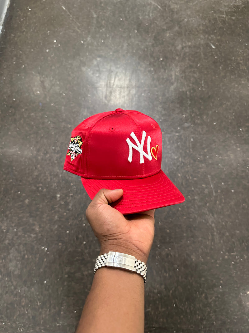 New York Yankees Satin Red Heart 200 World Series