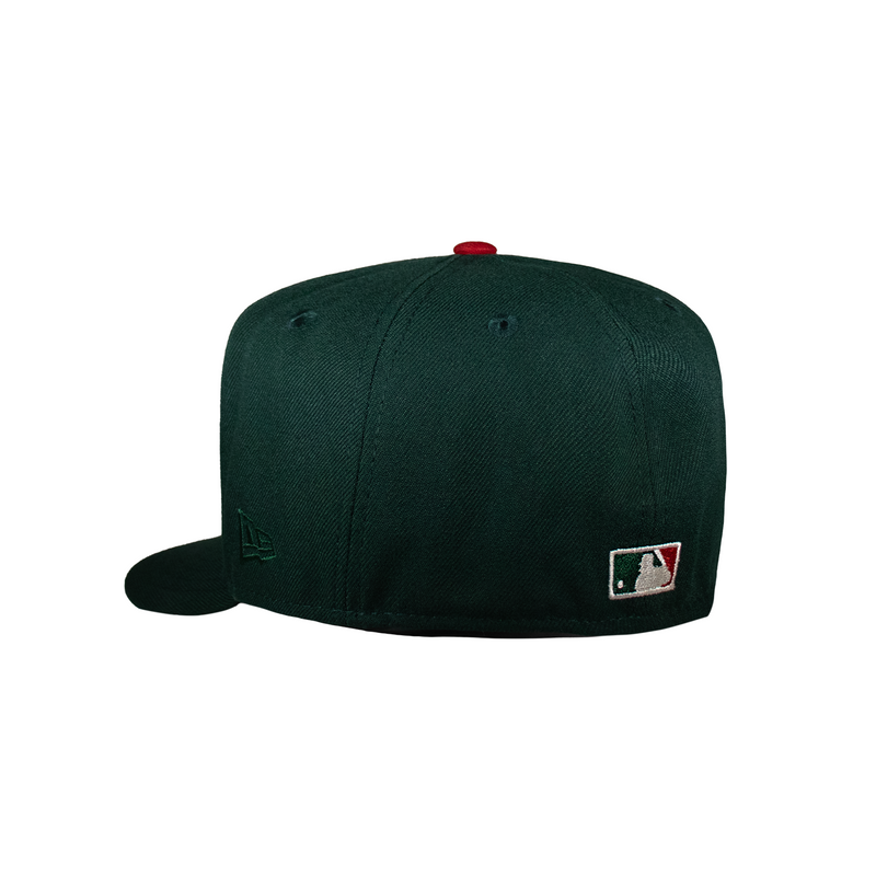 Texas Rangers All Dark Green Creme Logo 2019