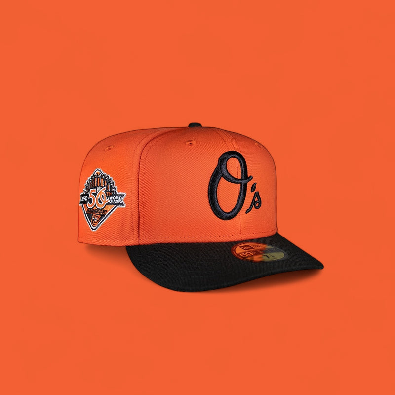 Baltimore Orioles "O" Orange and Black 50Th Anniversary