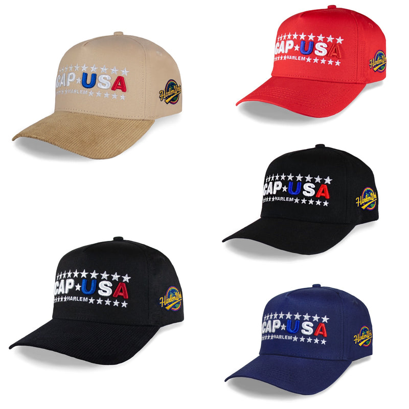 CAP USA Snap Backs All Colors