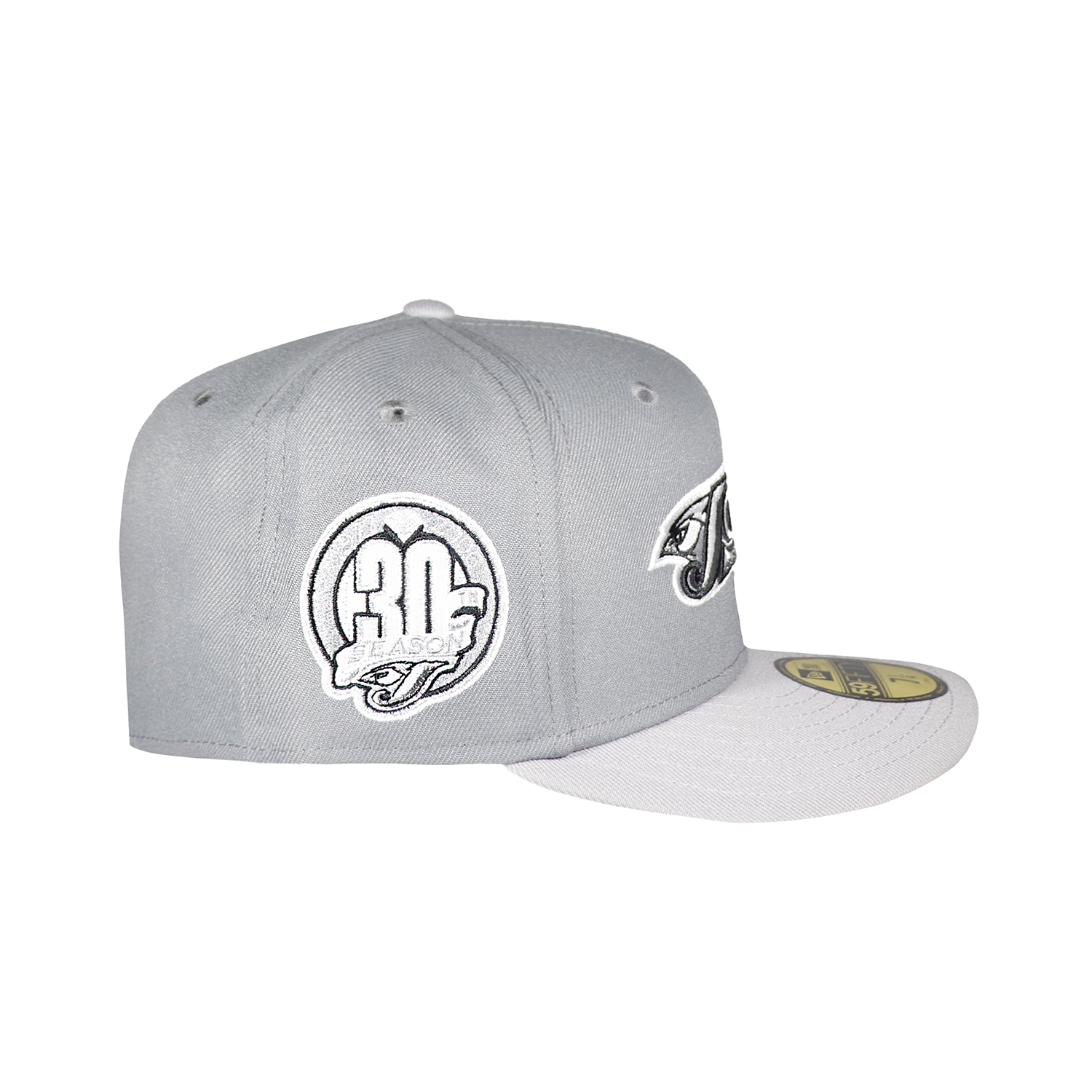 Toronto Blue Jays Dark Grey and Grey 30Th Anniversary