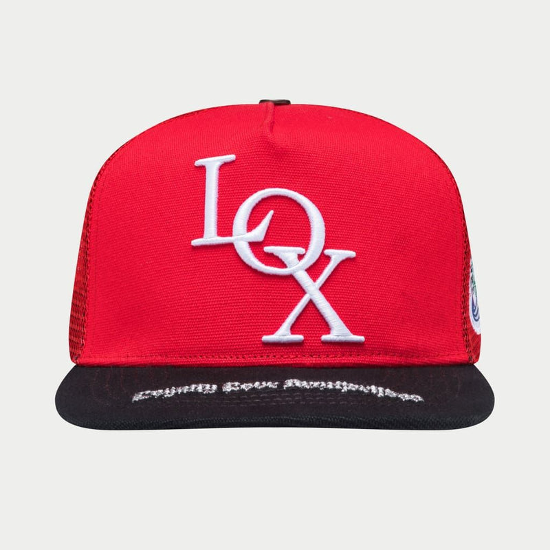GODSPEED LOX TRUCKER RED & BLACK