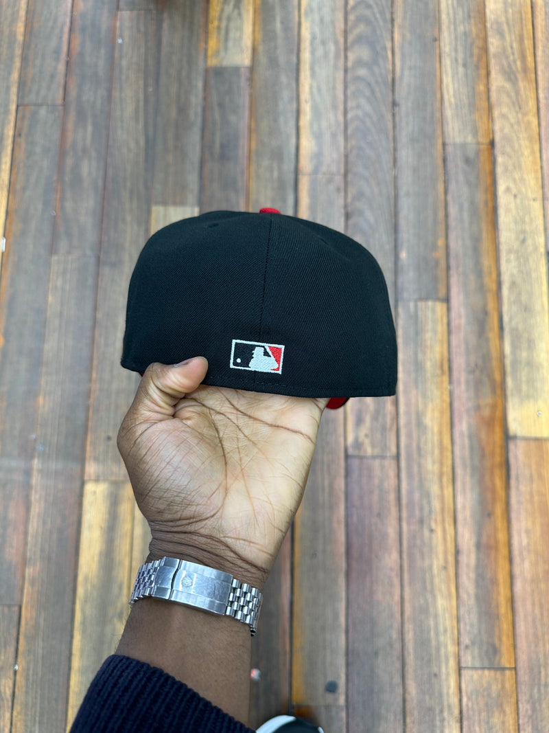 San Francisco Giants All Black w/ Red UV 25 Years