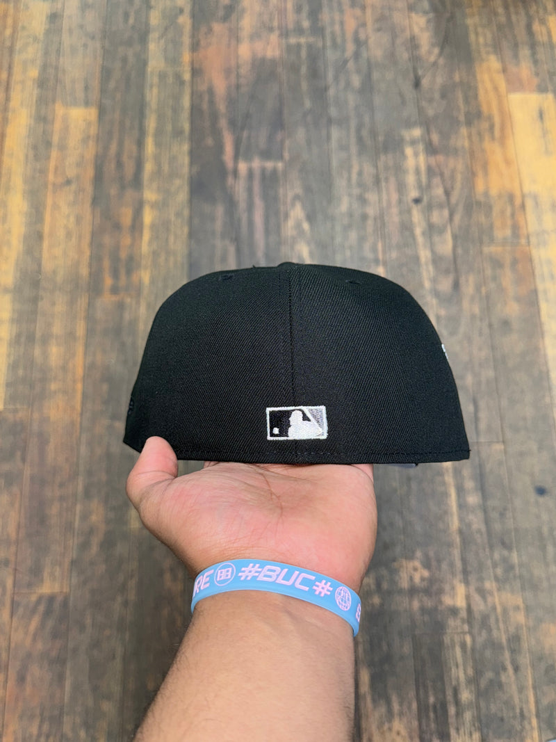 New York Yankees All Black Gradient Logo 75 Years