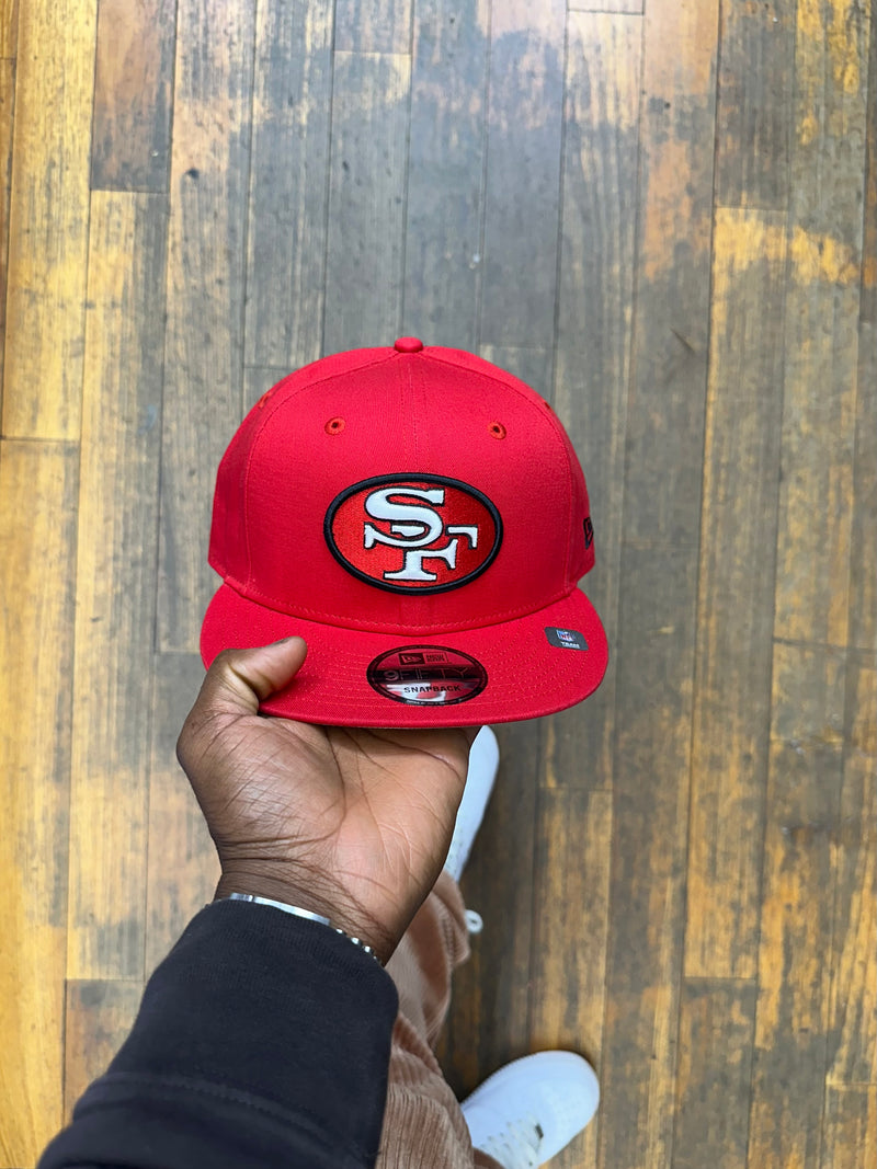 San Francisco 49ERS All Red 950 Snap Back