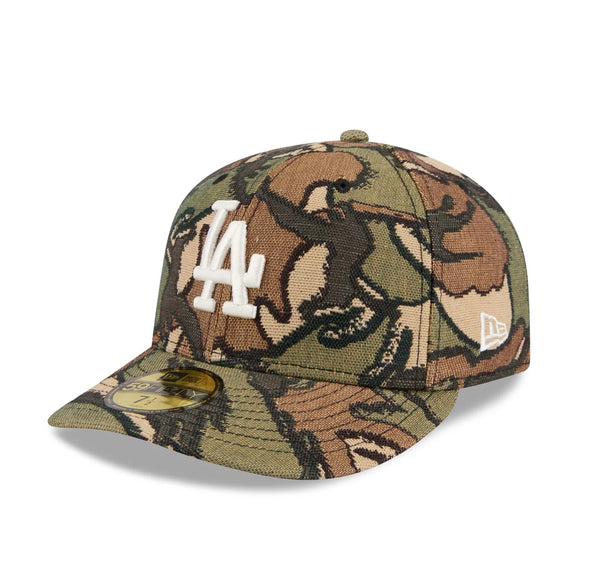 Los Angeles Dodgers  Jacquard Camo- Three Looms X New Era