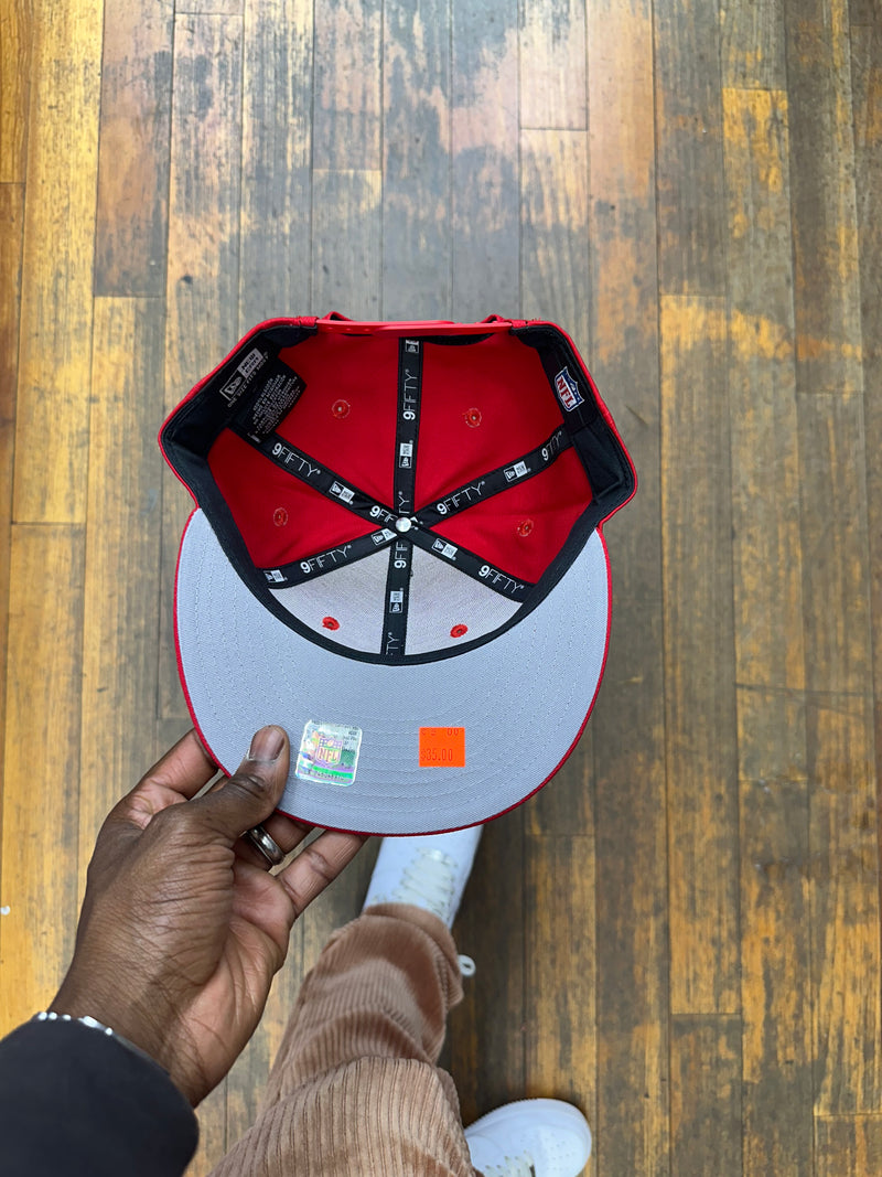 San Francisco 49ERS All Red 950 Snap Back