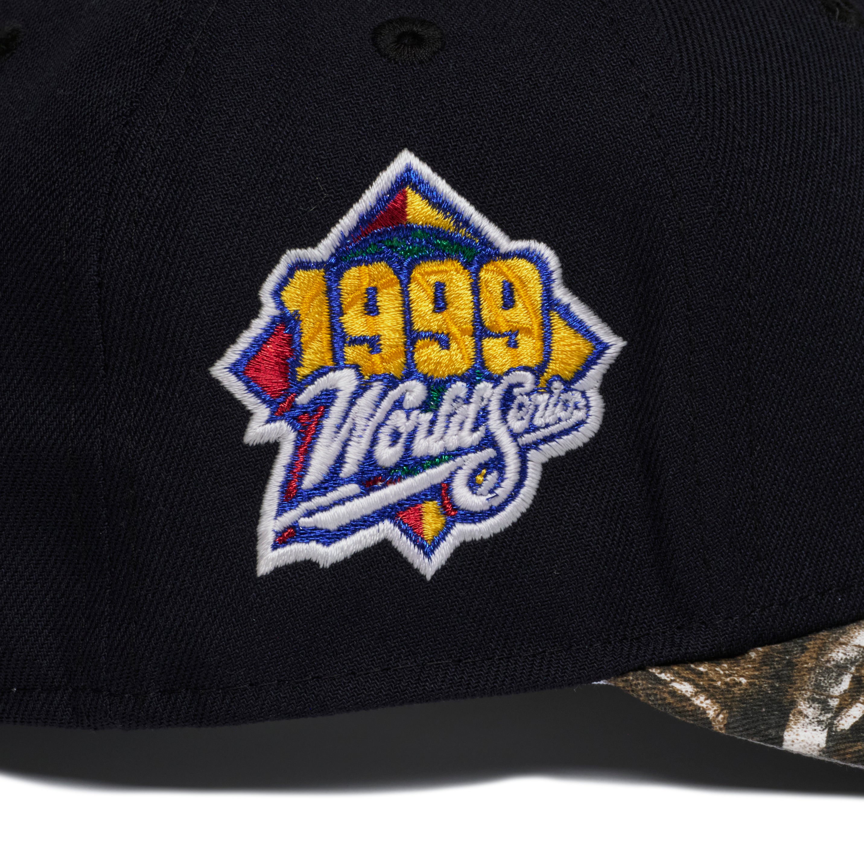 New York Yankees Navy and Real Tree 3D Logo 1999 World Series