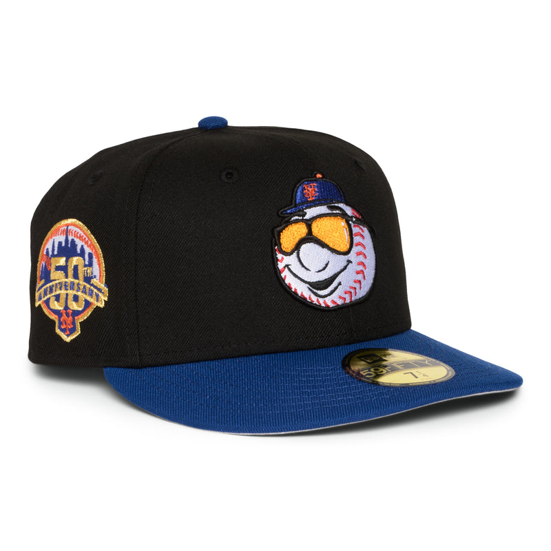 New York Mets Black and Royal Baseball Mascot 50Th