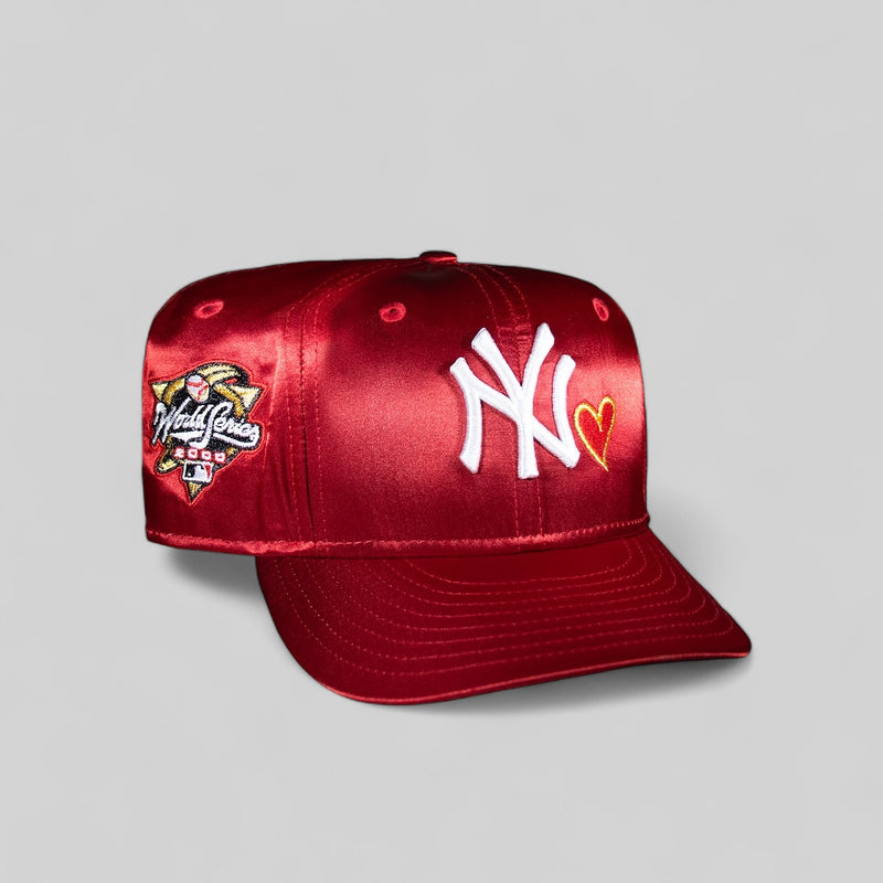 New York Yankees Satin Red Heart 200 World Series