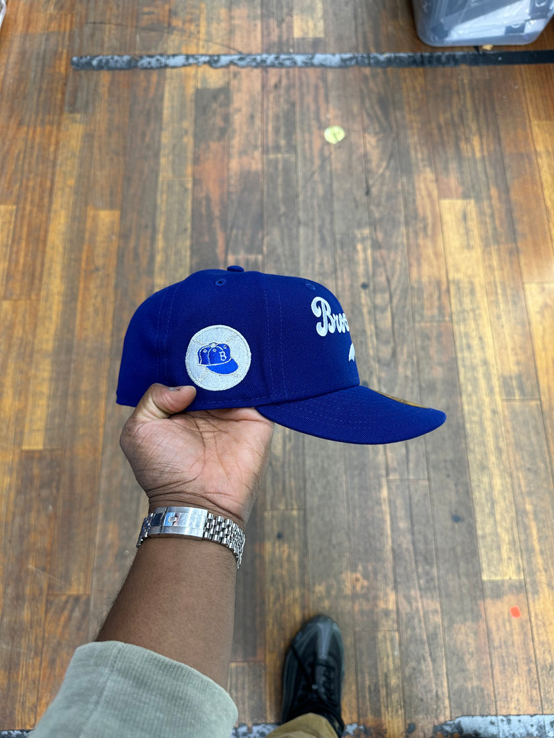 Brooklyn Dodgers All Dark Royal Script