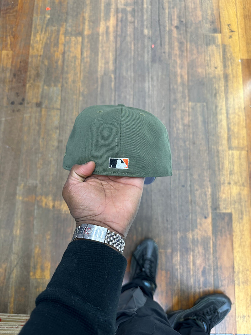 Baltimore Orioles Olive Green 50Th Anniversary