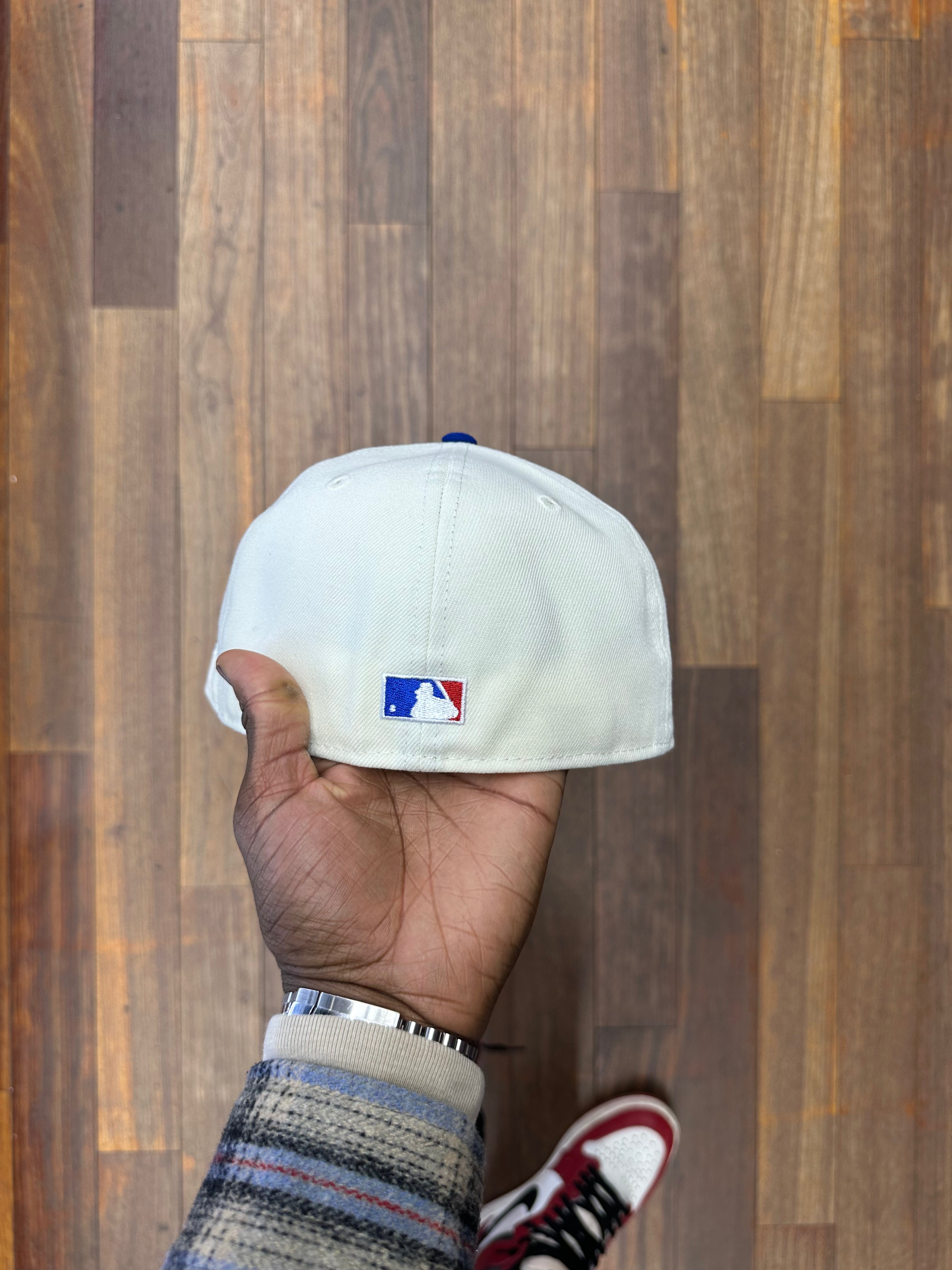 Montreal Expos Creme Chrome White & Royal Blue