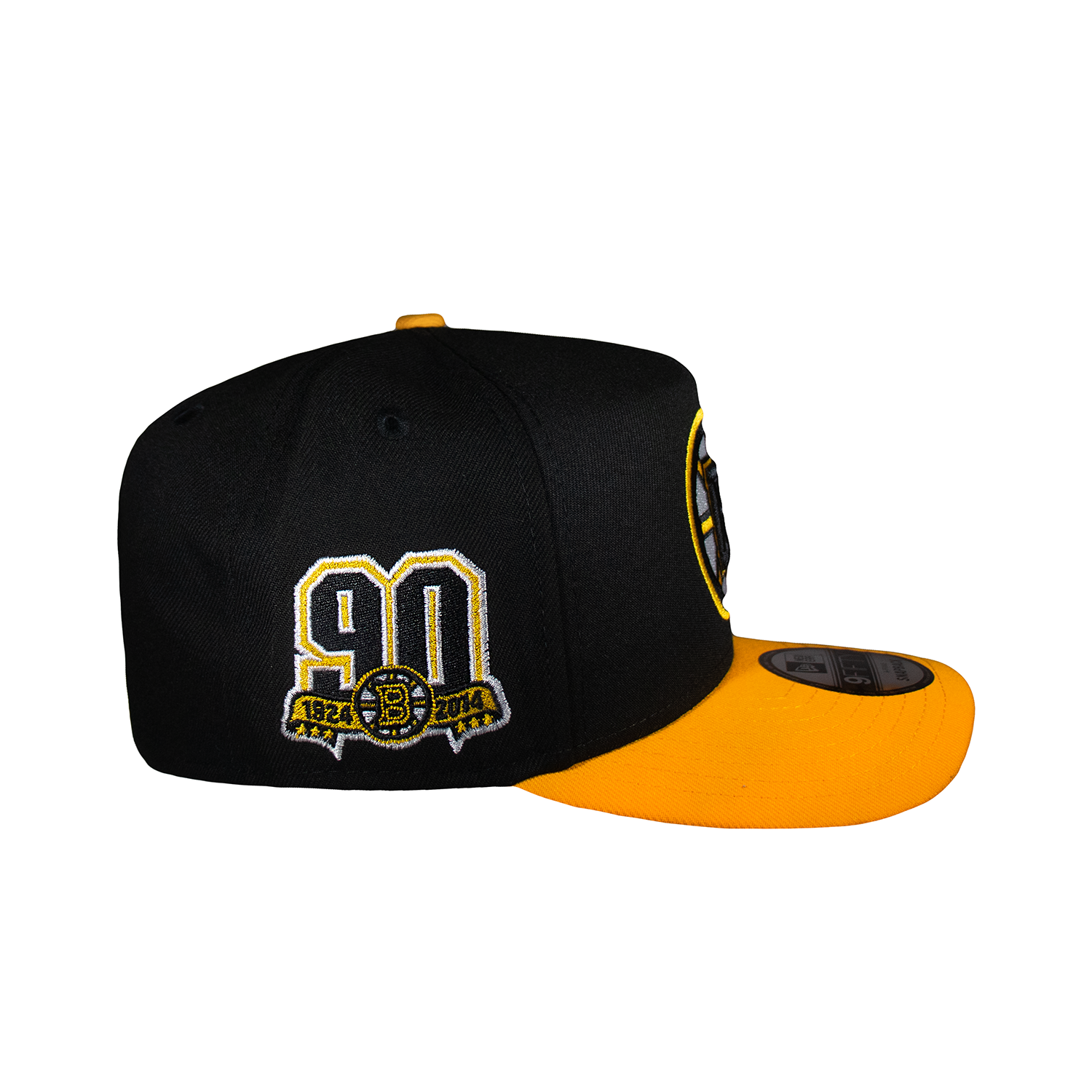 Boston Bruins Black & Yellow 950 AFrame Snap Back