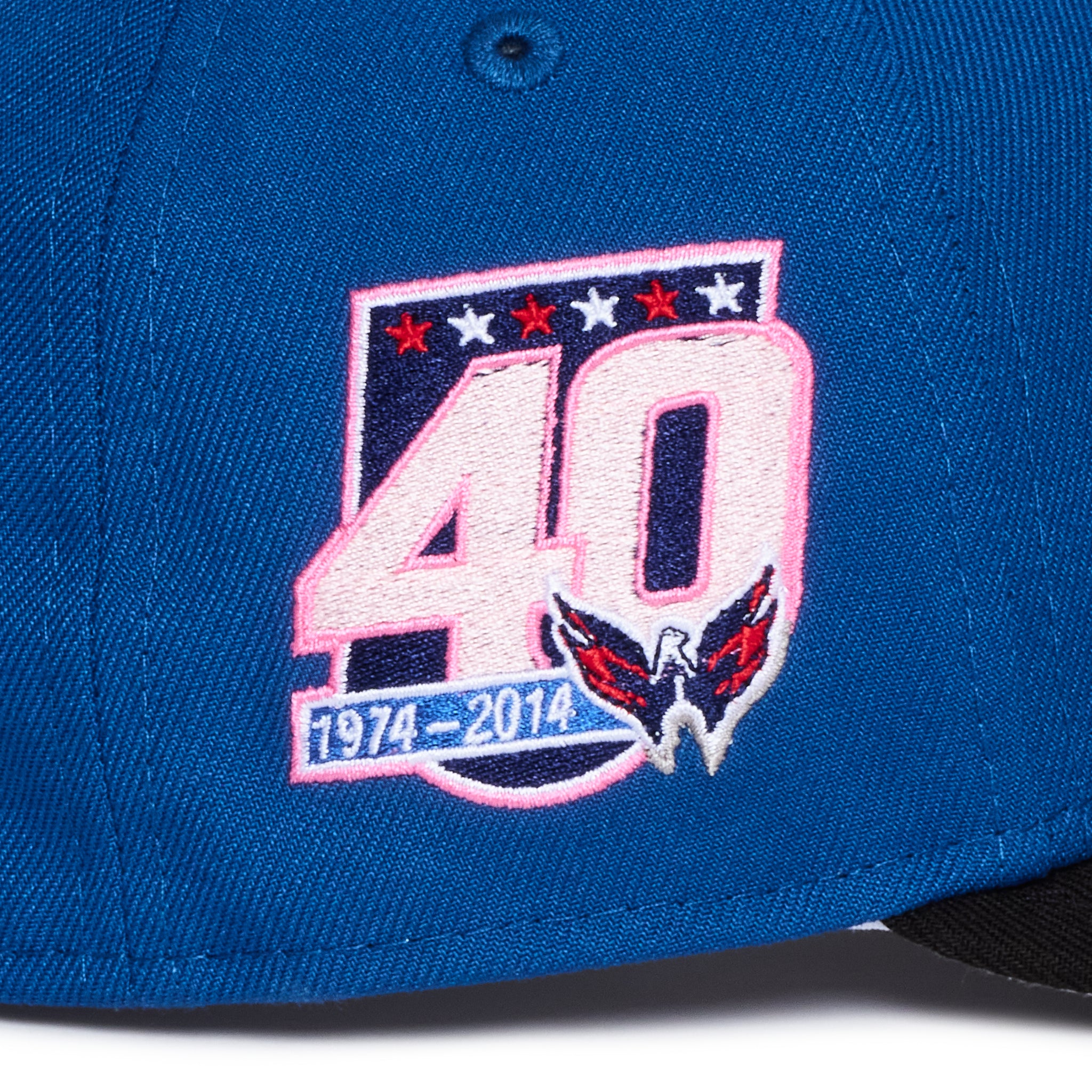 Washington Capitals Seashore Blue and Black 40Th Anniversary