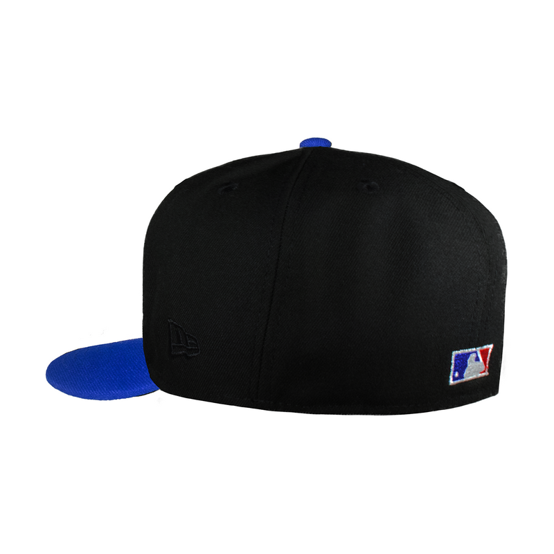 Montreal Expos Black and Royal Blue Olympic Stadium