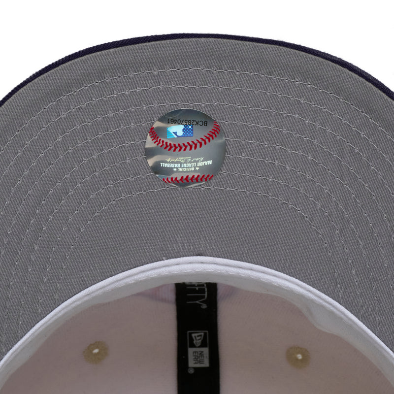 Baltimore Orioles Creme and Purple 30Th Anniversary