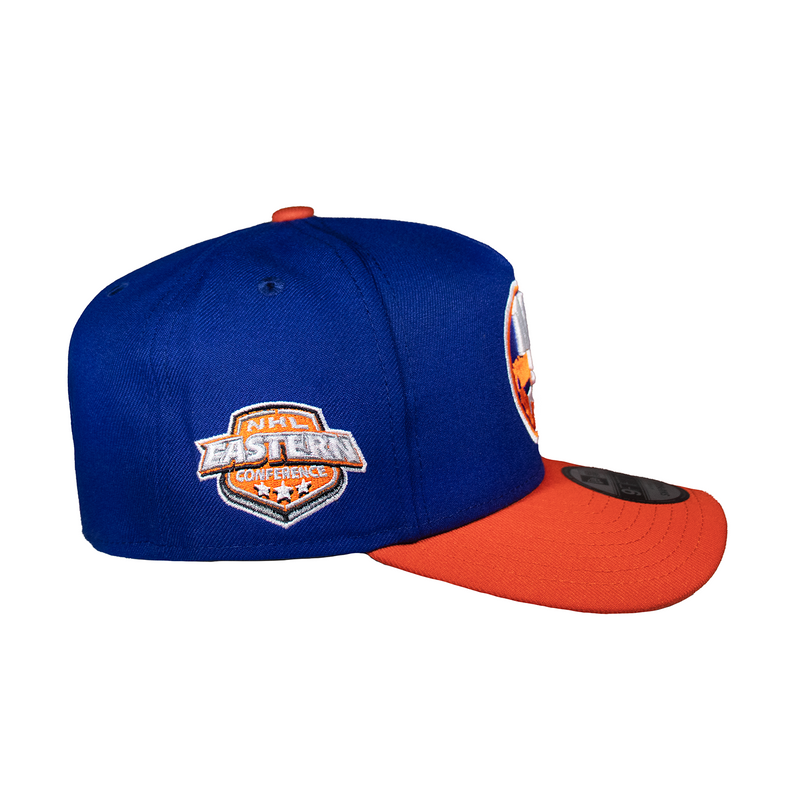 New York Islanders Royal Blue and Orange 950 AFrame Snap Back