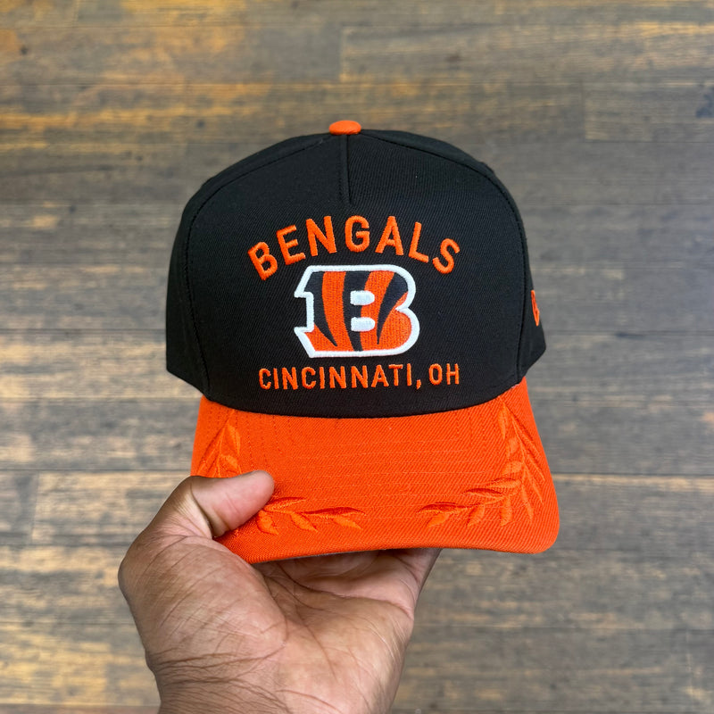 Cincinnatti Bengals Black NFL25 DRAFT 950 AFrame Snap Back