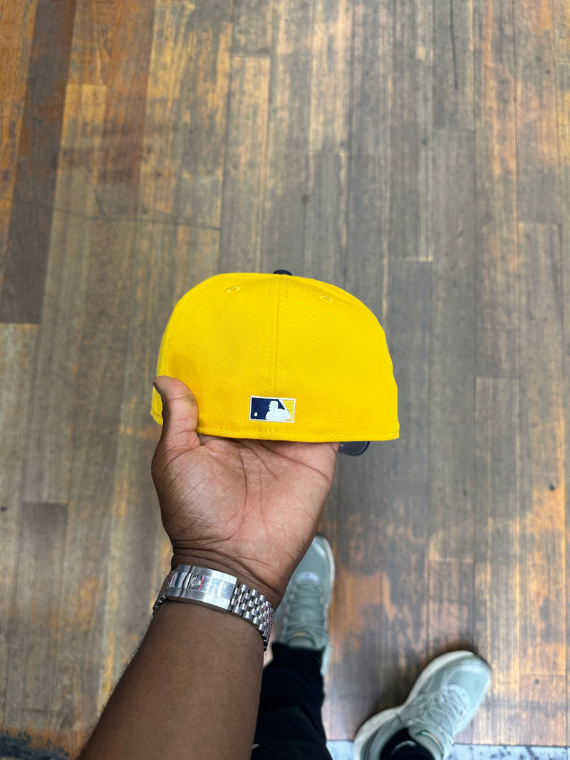 Milwaukee Brewers Slider Yellow and Navy 50Th Anniversary