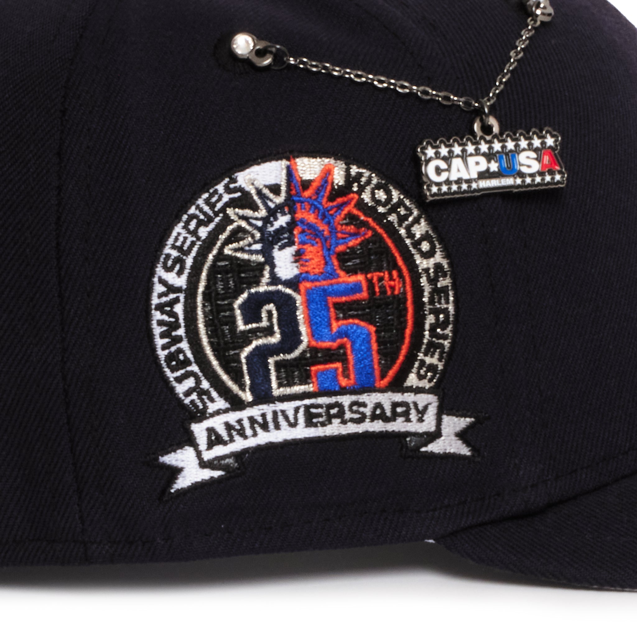 New York Yankees Circle Logo 25 Years Subway Series