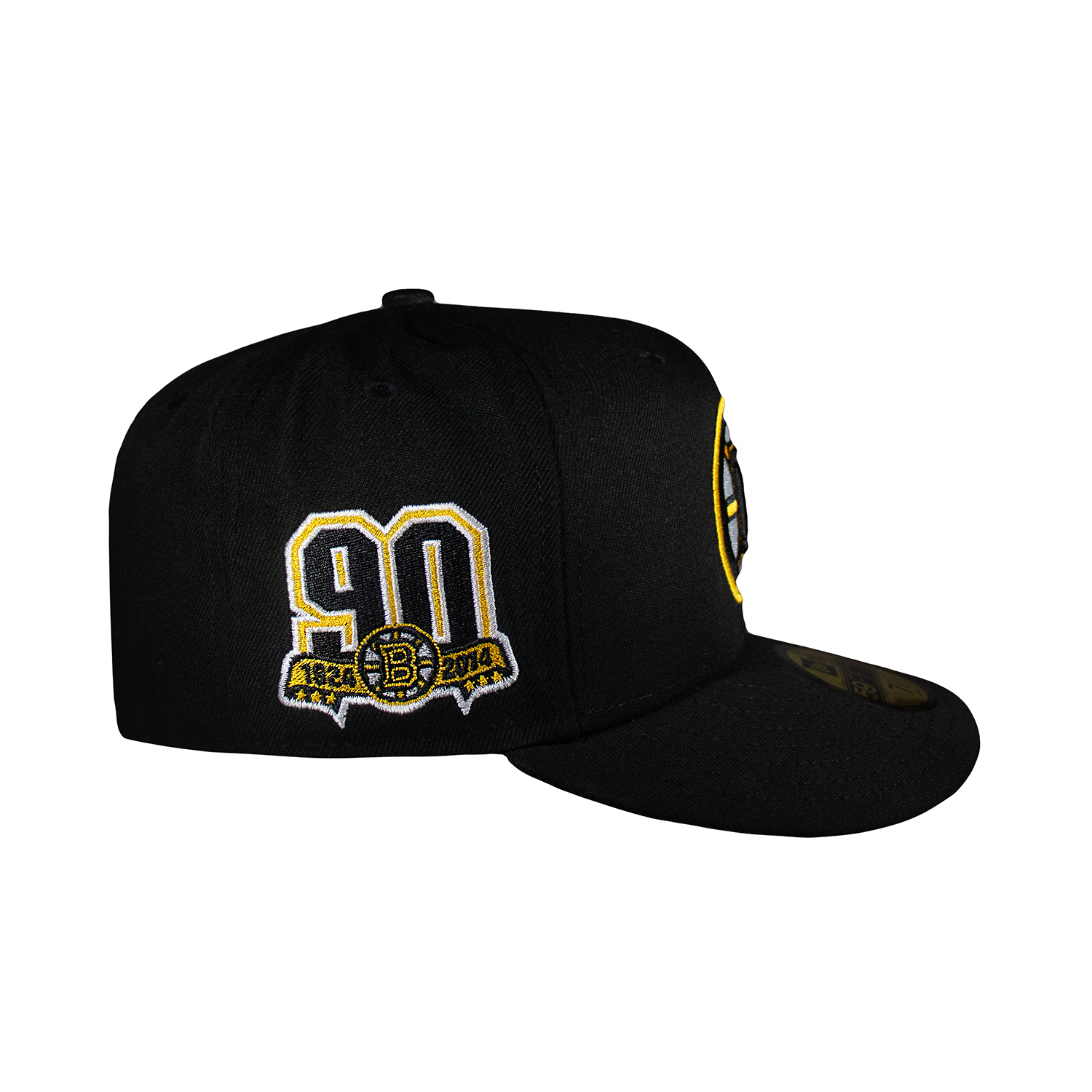 Boston Bruins All Black 90th Grey UV