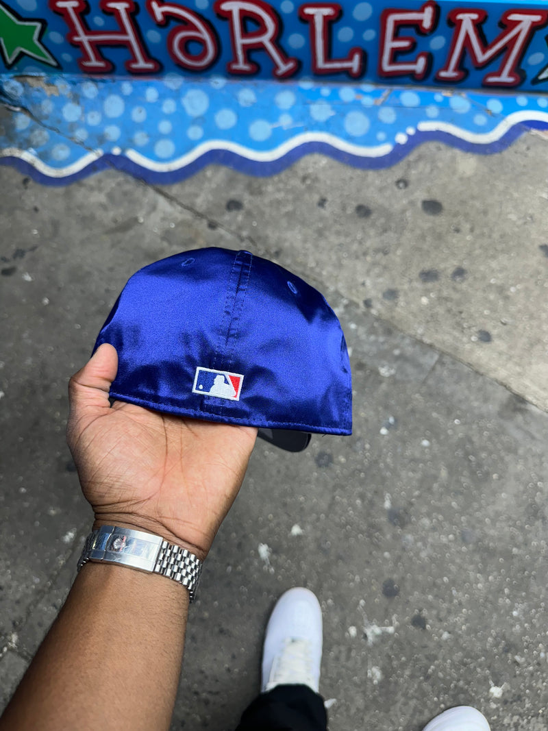 Los Angeles Dodgers All Satin Royal Blue 40Th
