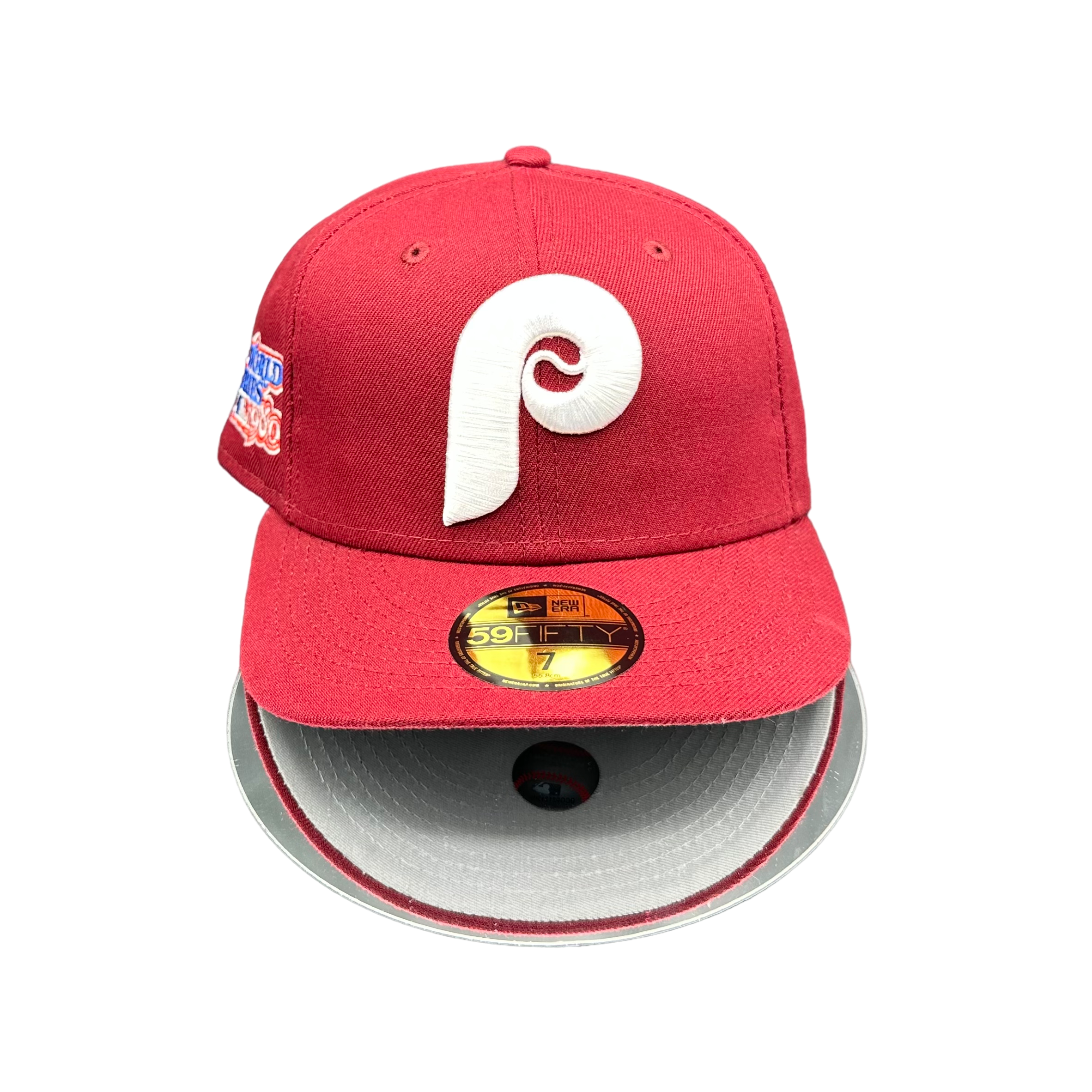 Philadelphia Phillies Burgundy 1980 WS. Grey UV