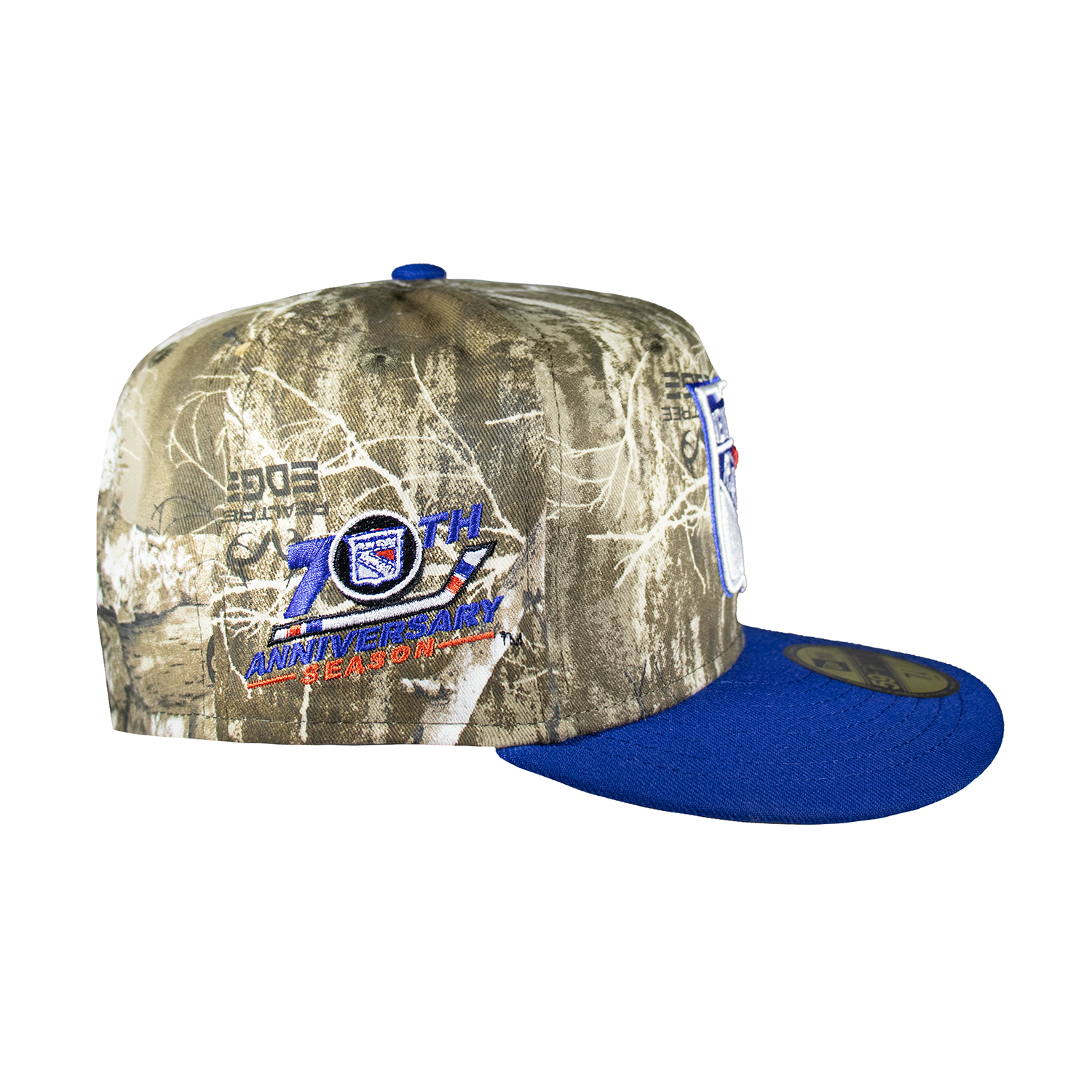New York Rangers Real Tree and Royal Blue 10Th Seasons