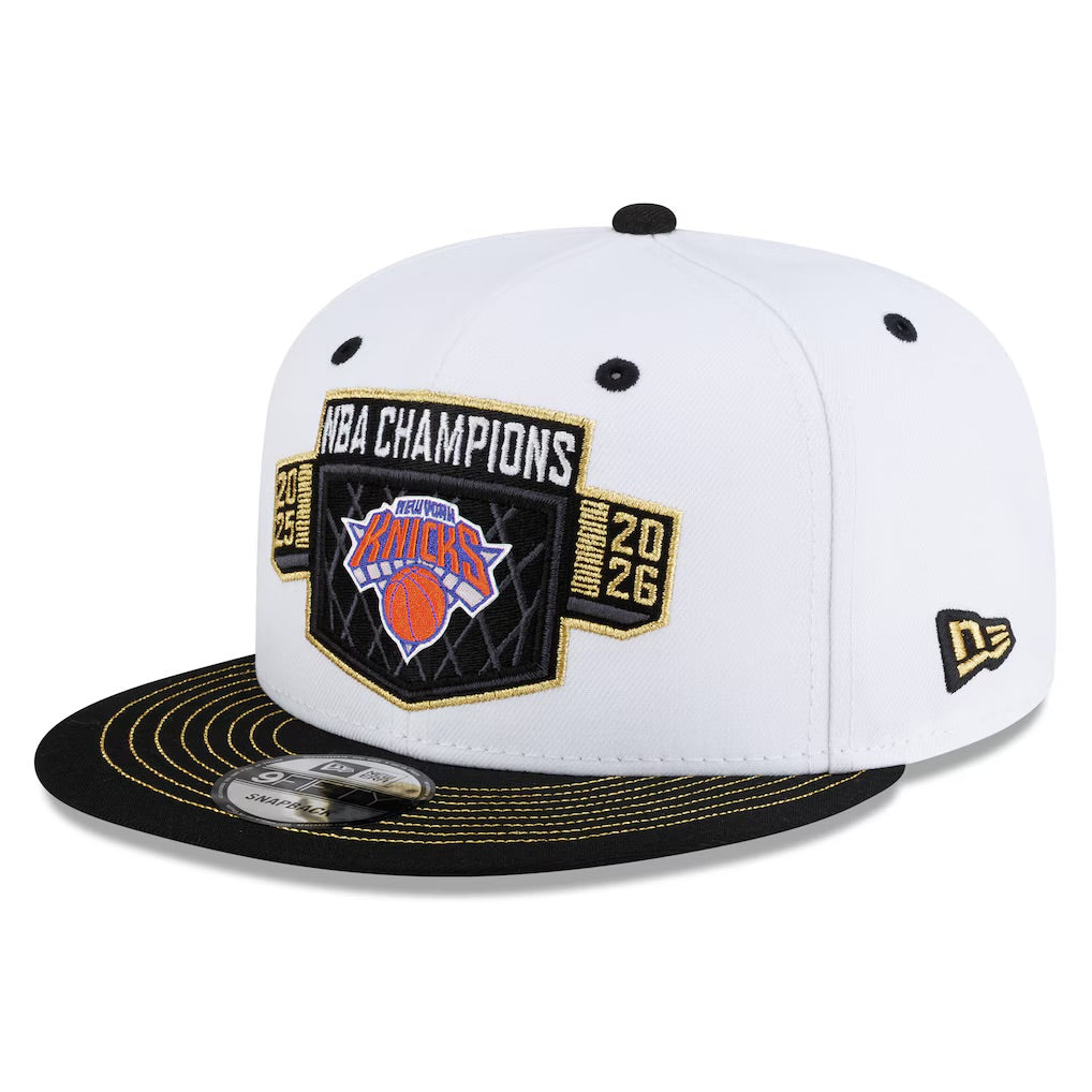 New York Knicks 2026 Champions 950 Classic Snap Creme and Black Grey uv