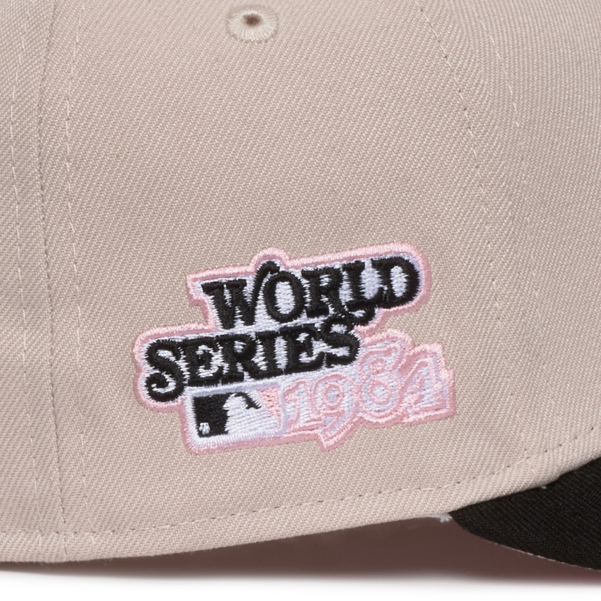 Detroit Tigers "Pink Logo" Stone Grey and Black 1984 WS