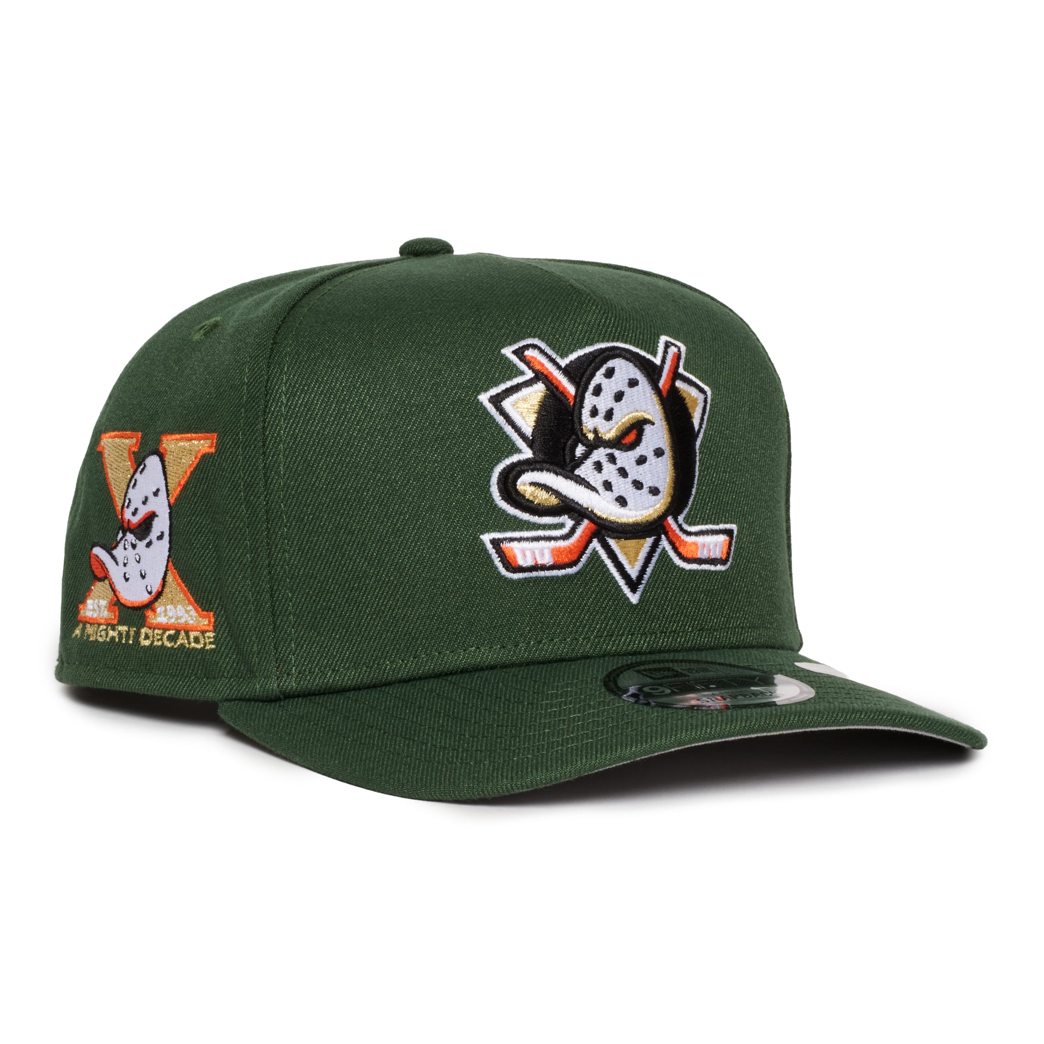 Anahiem Ducks Emerald Green 950 AFrame Snap Back