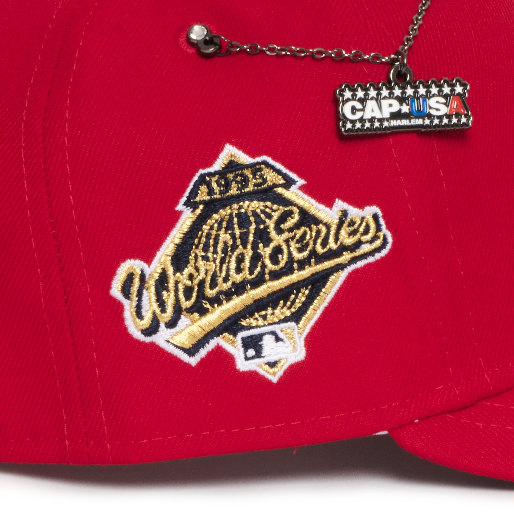 Atlanta Braves All Red Gradient 95 World Series