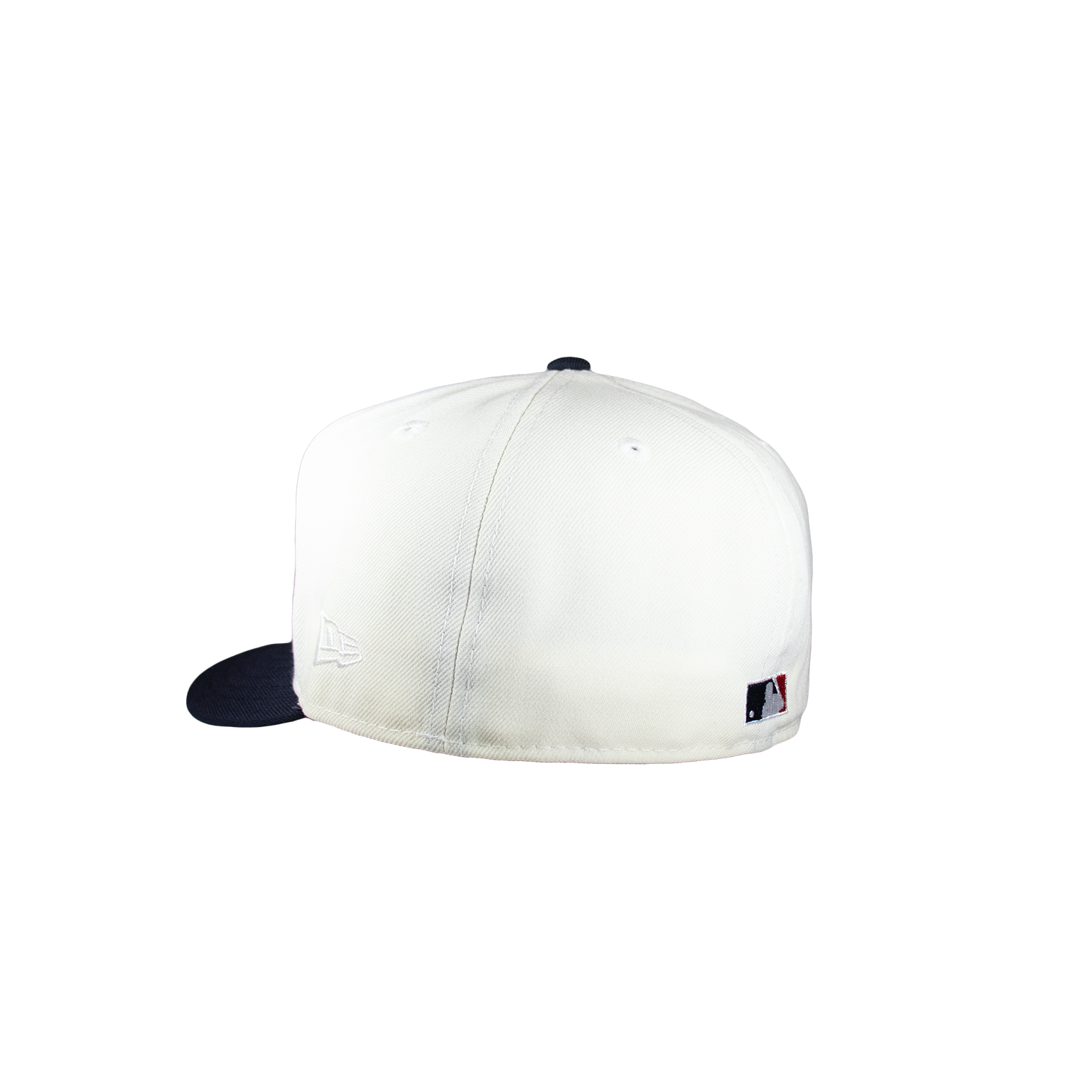 New York Yankees Chrome Creme White & Navy Script 1975 WS