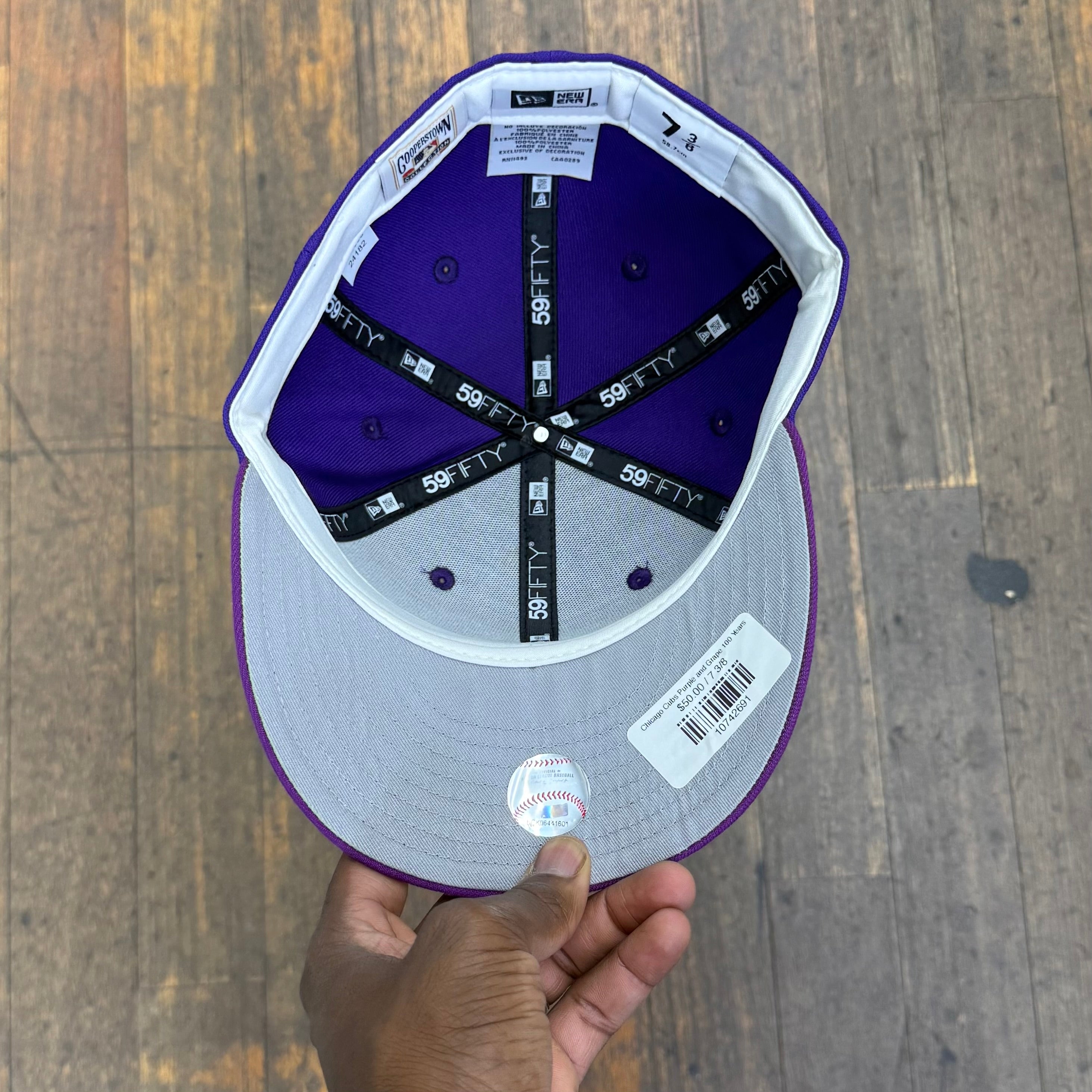 Chicago Cubs Purple and Grape 100 Years