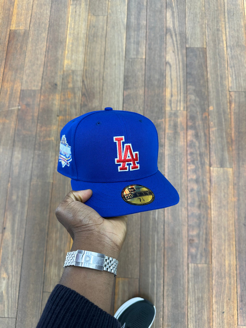 Los Angeles Dodgers All Royal Blue Red Logo 40th Anniversary